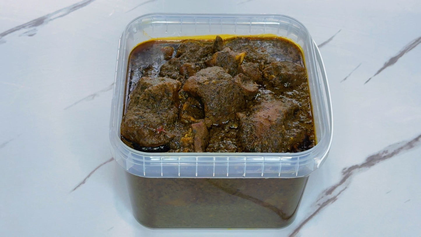 Nigerian Black Soup - Sallys kitchen