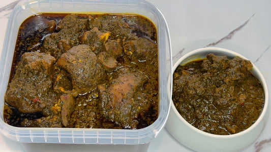 Nigerian Black Soup - Sallys kitchen