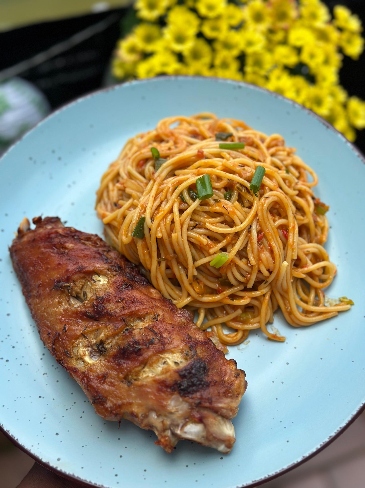 Spaghetti Jollof (3 portions)