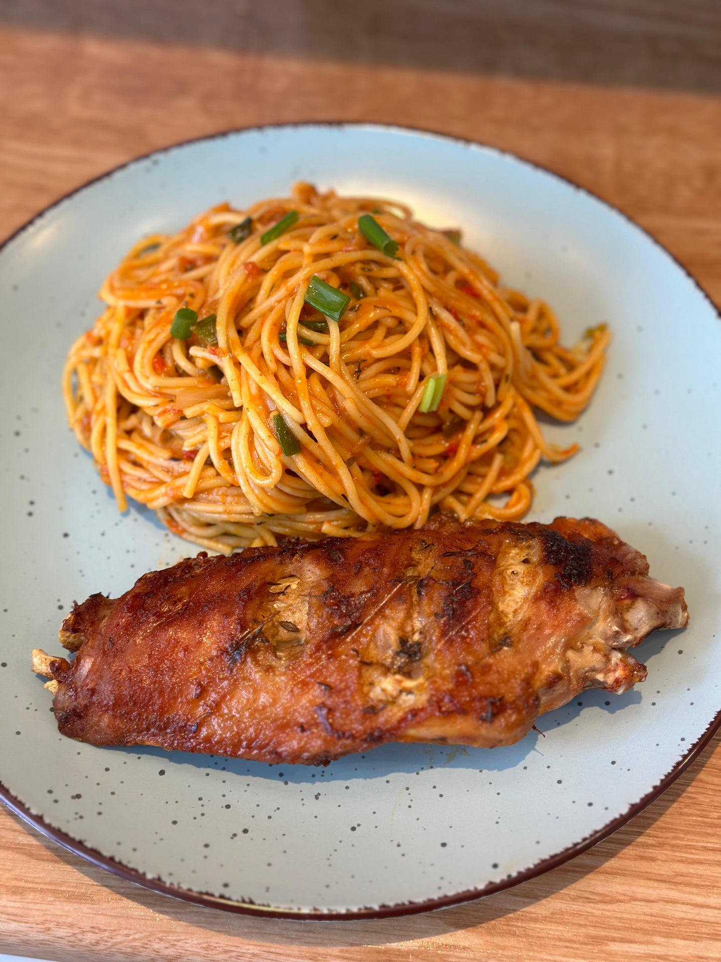 Spaghetti Jollof (3 portions)
